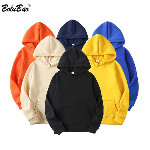 BOLUBAO Fashion Brand Men's Hoodies 2020 Spring Autumn Male Casual Hoodies Sweatshirts Men's Solid Color Hoodies Sweatshirt Tops