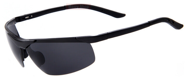 Men Aluminum Sunglasses Aluminum Alloy Frame Driving Sunglasses