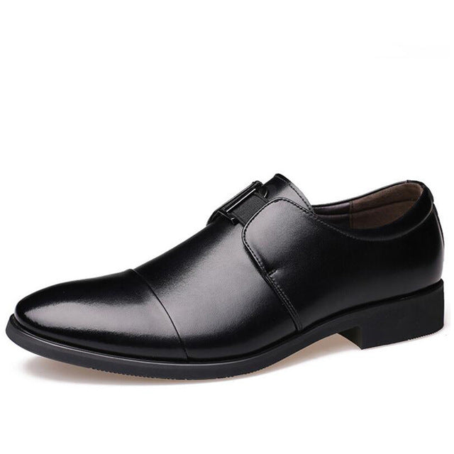 Men Patent Leather Men Dress Flats Shoes