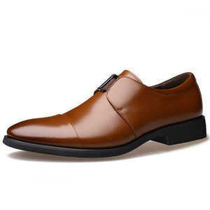 Men Patent Leather Men Dress Flats Shoes