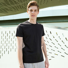 Men New solid brand clothing simple fashion T-shirt