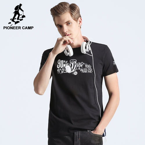 Men New printed brand clothing fashion pattern T-shirt