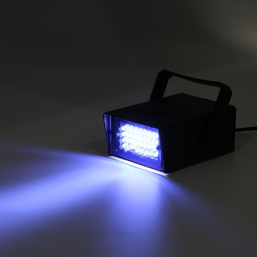 Mini 24 LED Strobe Disco DJ Flash Lamp