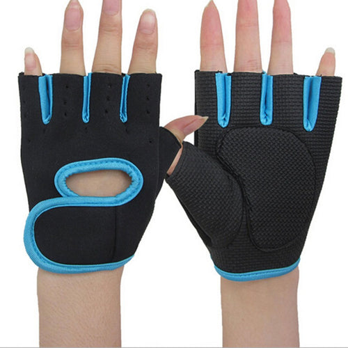 Men & Women Weight Lifting Exercise Half Finger Work Out Gloves