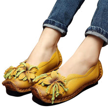 Woman Loafers  Super Soft PU Leather Flats  Shoes
