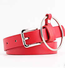 Women waist Lovely women's big ring decorated belts