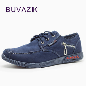 New casual canvas men hard-wearing rubber shoes