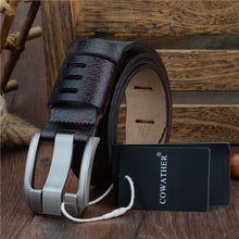 Men luxury leather men belts