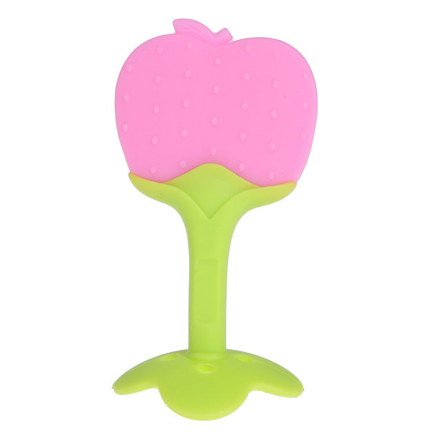 Baby Teether Silicone Fruit Shape