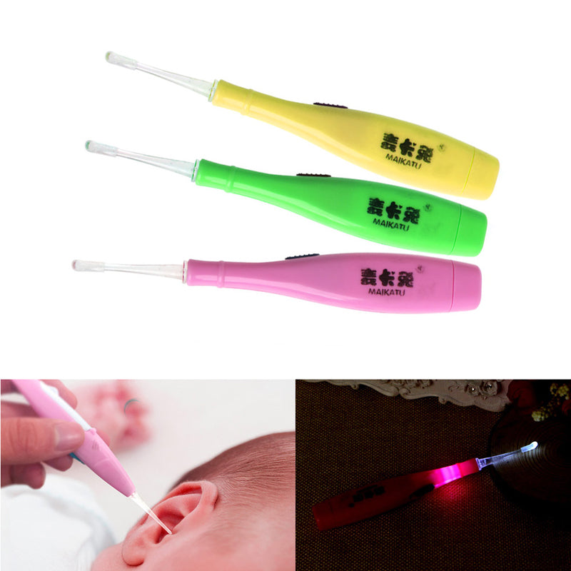 Baby Care Spoon Ear Light Child Cleansing