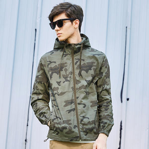 Men New camouflage jacket coat