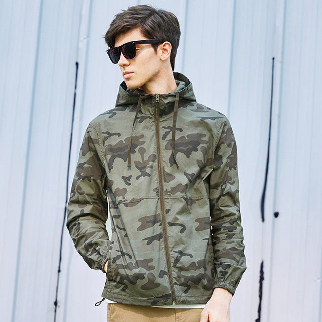 Men New camouflage jacket coat