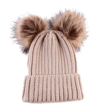 Women Keep Warm Winter Hats Knitted Wool Hemming Winter Hats