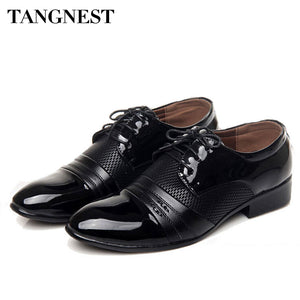 Men Classical Dress Vintage Men's Oxfords Flats Shoes