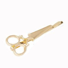Women Clip Hair Claw Scissors Shape Hairpin