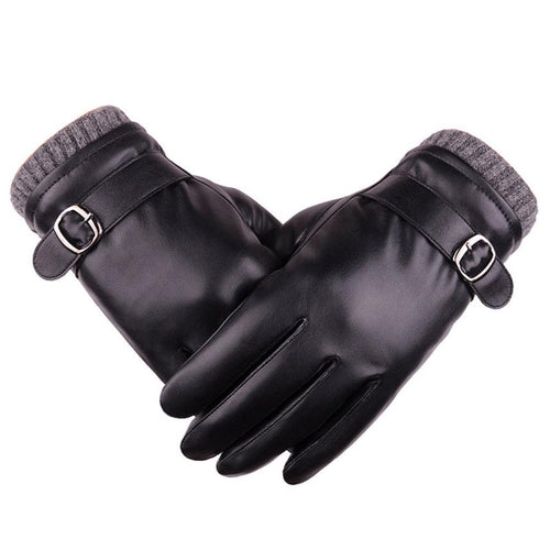 Men Driving Leather Gloves