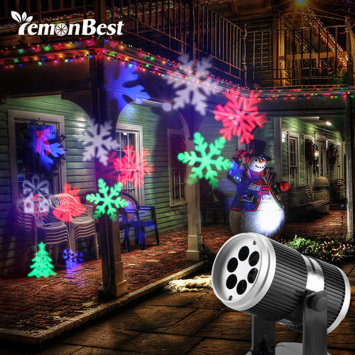 4 Types Christmas LED Projector Light