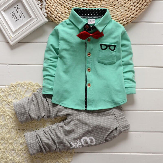 Boy Autumn Baby Sets Kids Long Sleeve Sports Suits