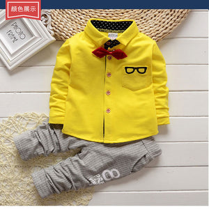 Boy Autumn Baby Sets Kids Long Sleeve Sports Suits