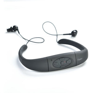 MP3 Player and FM Radio 4GB Headset Waterproof FM Radio