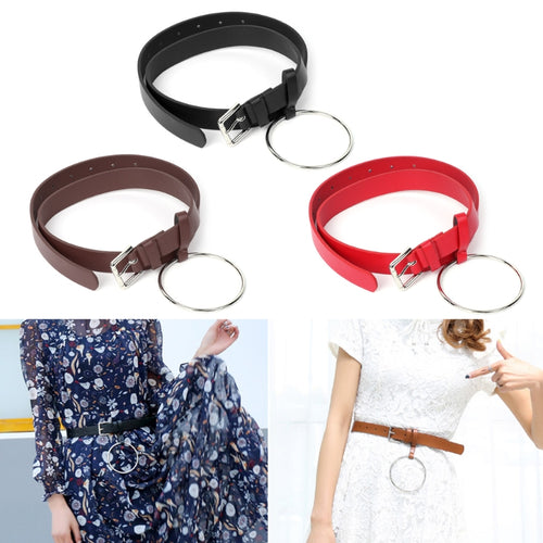 Women waist belt Lovely big ring
