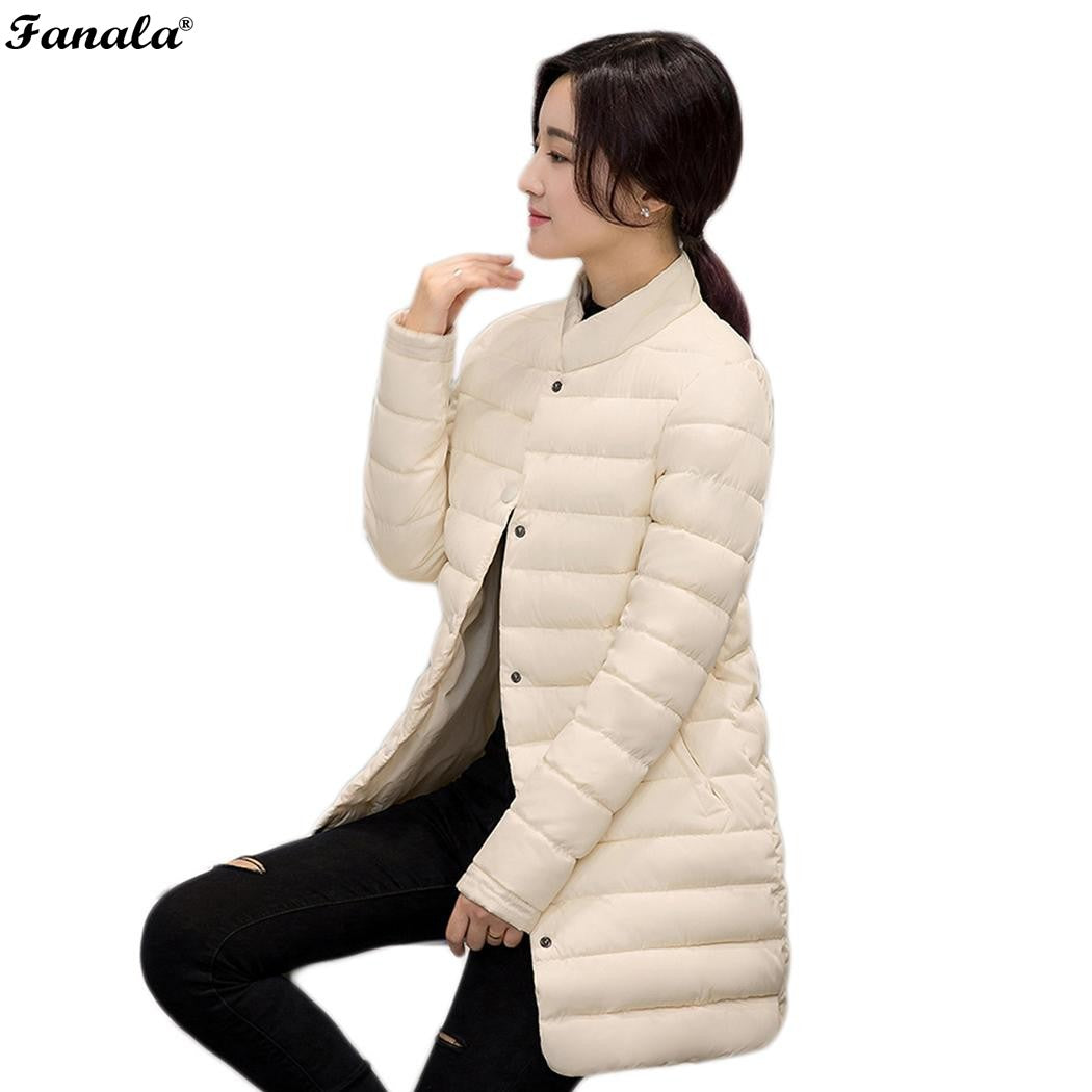 Women Winter Jacket Thin Winter Coat