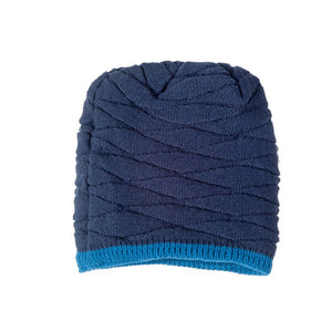 Men Soft Lined Thick Knit Skull Cap