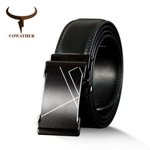 Men Vintage Cow Genuine Leather Belts