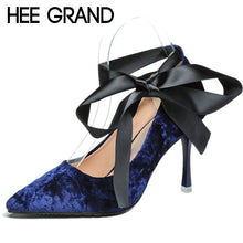 Woman Riband Elegant Spike High Heels Wedding Shoes Woman