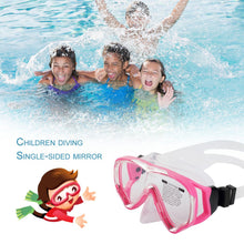 Children Kids Diving Goggles Single Layer Waterproof Mask Swimming