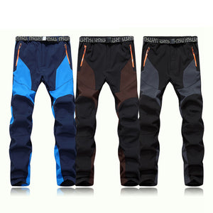 Men Waterproof Windproof Outdoor Sports Warm Winter Thick Pants