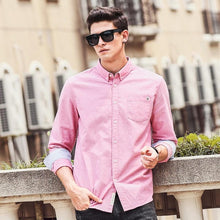 Men brand clothing casual shirt