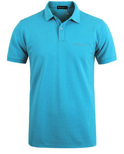 Men Polo Shirt brand clothing Men Business & Casual solid t shirt