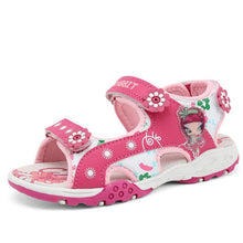 Girls Children Shoes Fashion Flowers Cartoon Sandals