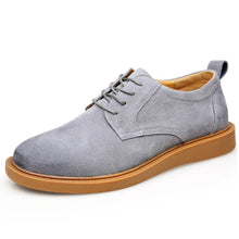 Men Leather Oxford Casual Shoes
