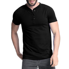 Men Summer Plian Tee Tops Short Sleeve Stylish T-shirt