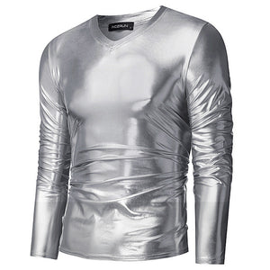 Men Night Club Wear Tee Shirt