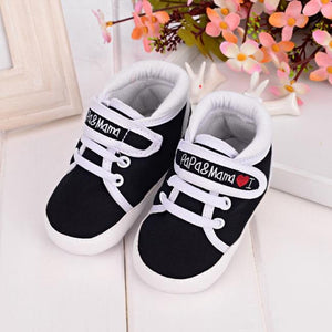 Boy & Girl Soft Sole Canvas Sneaker Toddler Shoes