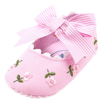 Girl Embroidery Flower Fashion Toddler First Walkers Kid Shoes