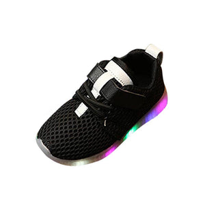 Boys & Girls kids Light Up Luminous Child Trainers Running Sneakers