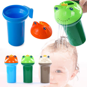 Baby Cartoon Spoon Shower Bath Water Bailer Shampoo Cup