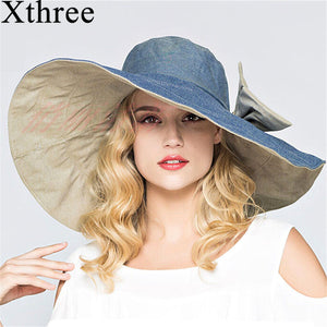 Women reversible summer hat