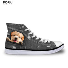 Men 3D Cute Pug Dog Autumn Fashion Shoes