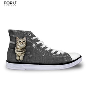 Men 3D Cute Pug Dog Autumn Fashion Shoes
