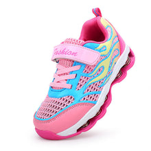 Kid Running Sport Trainers Springs Mesh Breathable Shoe