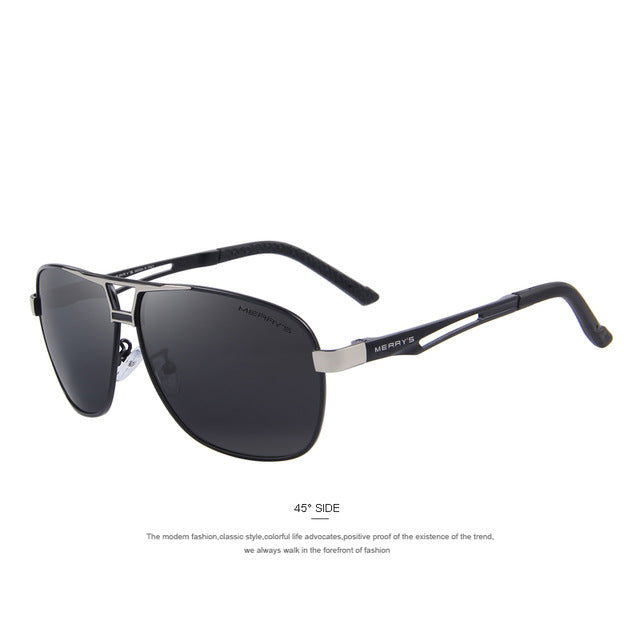 Men Classic Polarized Rectangle Sun glasses