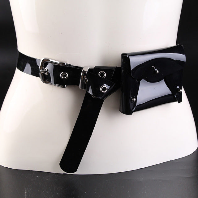 Women belt decorated bag belts
