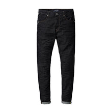 Men Autumn New Male Cotton Slim Fit Zipper Casual Denim Jeans