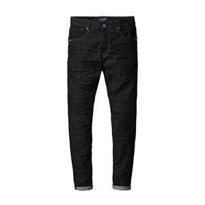 Men Autumn New Male Cotton Slim Fit Zipper Casual Denim Jeans