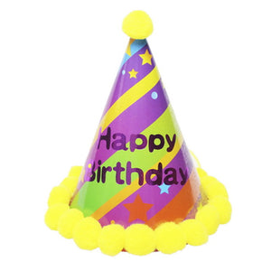Children Cake Happy Birthday Party Hats